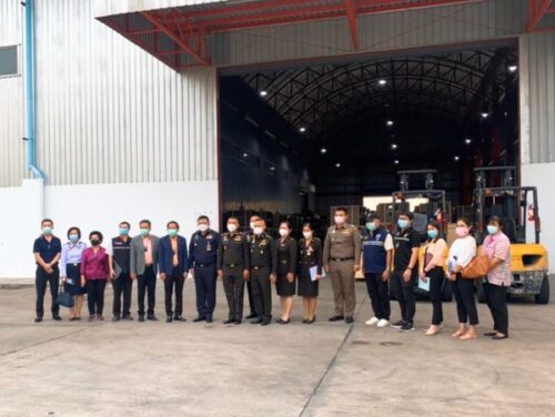 สนง.พมจ.นนทบุรี เข้าร่วมประชุมเพื่อประสานและรับทราบสถานการณ์ในงานที่เกี่ยวข้องกับศูนย์ประสานการปฏิบัติที่ 2และได้ร่วมลงพื้นที่ตรวจเยี่ยมบริษัทสตาร์ ประเทศไทย จำกัด