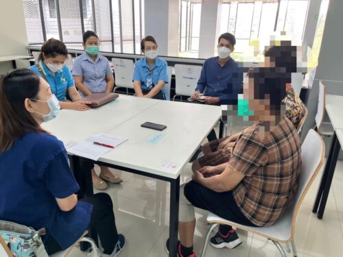 สนง.พมจ.นนทบุรี ประชุมสหวิชาชีพ ร่วมกับโรงพยาบาลศรีธัญญา และสาธารณสุขจังหวัดนนทบุรี