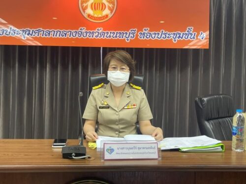 สนง.พมจ.นนทบุรี จัดประชุมคณะทำงานเพื่อการพิจารณาวาระการประชุมคณะอนุกรรมการส่งเสริมและพัฒนาคุณภาพชีวิตคนพิการประจำจังหวัดนนทบุรี ครั้งที่ 1/2564