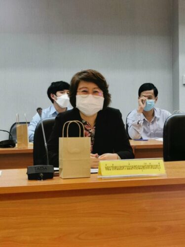 พมจ.นนทบุรี ร่วมประชุมคณะกรรมการขับเคลื่อนไทยไปด้วยกัน จังหวัดนนทบุรี ครั้งที่ 5/2564