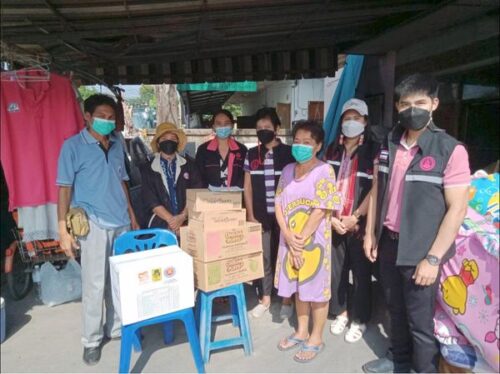 สนง.พมจ.นนทบุรี ลงพื้นที่ช่วยเหลือผู้ประสบปัญหาทางสังคม